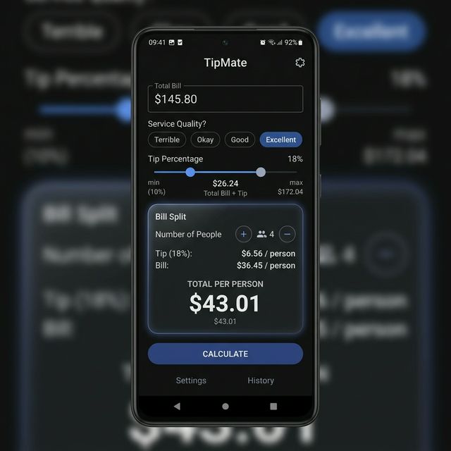 Advanced Tip Calculator Pro